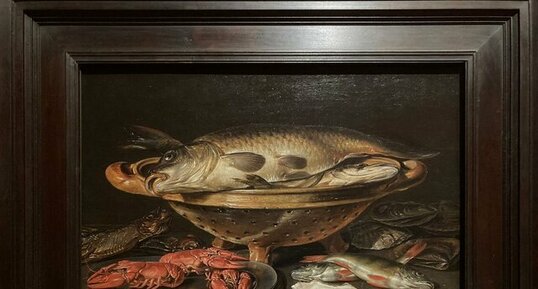 Stilleven met vis (Still Life with Fish, Nature morte aux poissons)